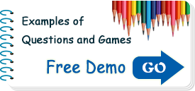 Free Demo, Examples of Questions and Games